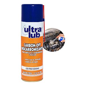 Descarbonizante Spray Limpeza Carburador Ultralub 300ml