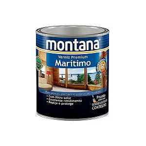 VERNIZ MARITIMO NATURAL MONTANA 1/4 BRILHO