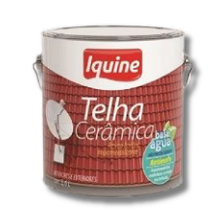 TINTA TELHA RESINA AGUA IQUINE CERAMICA 3,6L