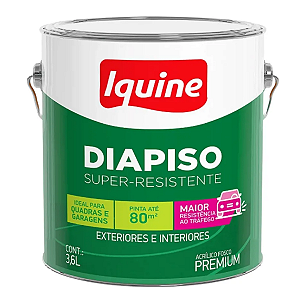 TINTA PISO IQUINE DIAPISO 3,6 L VERDE FOLHA