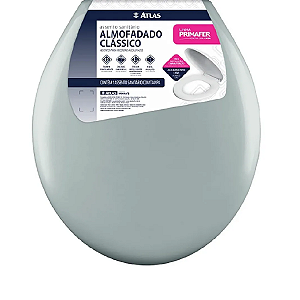 ASSENTO ATLAS ALMOFADADO CLASSICO CINZA