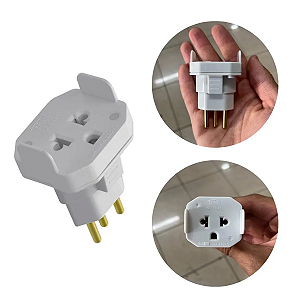 PINO ADAPTADOR FAME 2P+T (NOVO) 2161