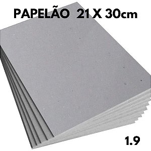 Capas A4 para Papelão Cinza 1.9 - 21x 30cm