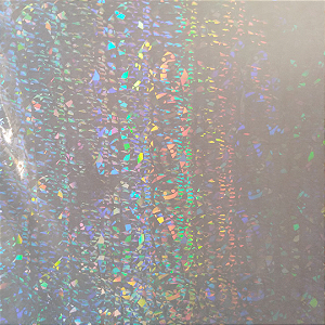 Bobina BOPP Holográfico Chip (Caquinhos) 22cm x 20 metros