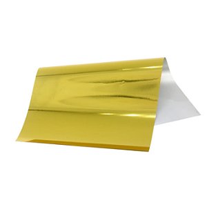 10 Folhas A4 - Foil Dourado para Impressão Laser / Laminação Térmica