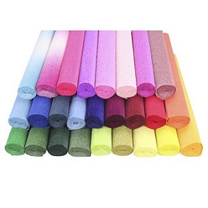 Papel Crepom Italiano Rossi - UNIDADE - 140g - Tamanho 50 cm X 2,5 Mts