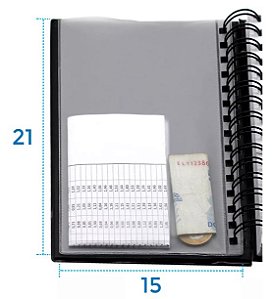 Envelope Canguru 15x21  Sarja Transparente Fosco