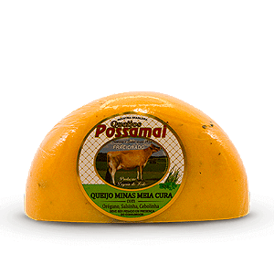 Queijo Minas Meia Cura Temperado Fracionado - Passamai
