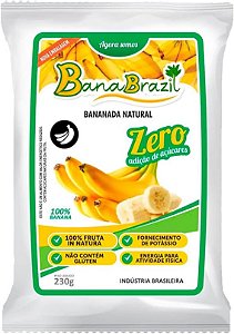 Bananada Natural Zero Açucar- Banana Brazil