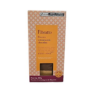 Biscoito Cenoura com Chocolate 200g - Fibratto