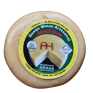 Queijo Minas Artesanal de Araxá - aprox.  900g
