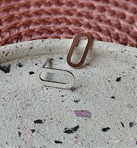 Brinco Oval Vazado