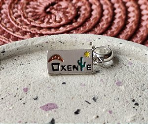 Berloque Placa Oxente