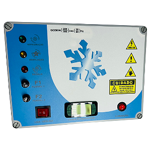QCDE-I/32 QUADRO DE COMANDO PARA CAMARA FRIA CONGELADOS TRIFASICO 220V 6 HP