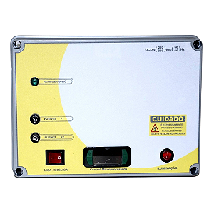 QCDN-J QUADRO DE COMANDO PARA CAMARA FRIA RESFRIADOS TRIFASICO 220V 1 A 1,5 HP