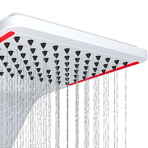 ZAGONEL DUCHA DUCALI PREMIUM  ELETRONICA 7500W 220V BRANCO - DDPEL75220BR03