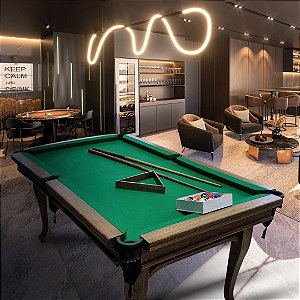 Mesa de Sinuca Residencial Premium