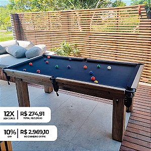Mesa de Sinuca Residencial Básica