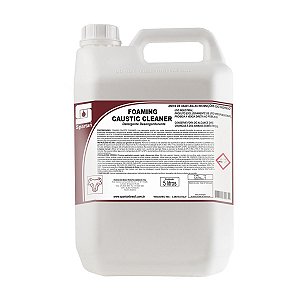 Foaming Caustic Cleaner Detergente Alcalino Desengordurante - 5 Litros - Spartan