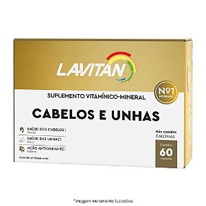 Lavitan Cabelos e Unhas 60 Cápsulas - Cimed