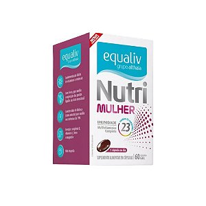 Polivitamínico Nutri Mulher de A a Z 60 cápsulas -  Equaliv