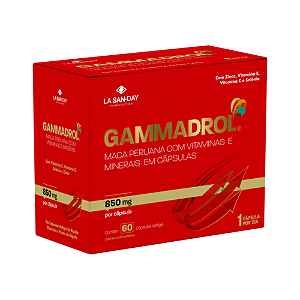 Suplemento Gammadrol com 60 cápsulas - La San Day