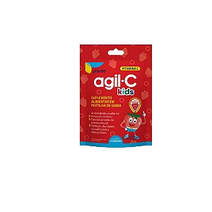 Agil-C Kids Morango Com 25 Gomas - Pharlab