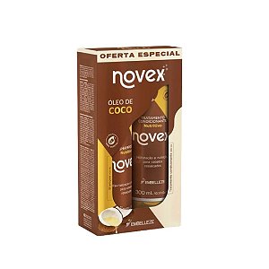 Kit Óleo de Coco Shampoo+Condicionador 300ml  - NOVEX