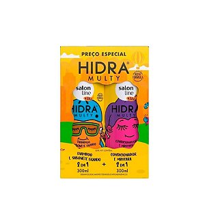 Kit Shampoo+Condicionador Hidra Multy300ml - Salon Line Kids
