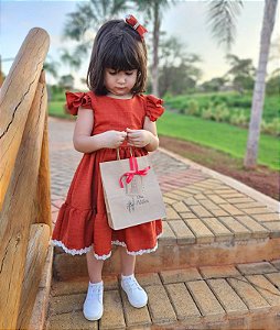 Vestido Terracota