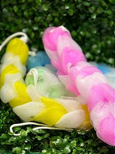 Esponja Esfoliante De Banho - Costa Trançada