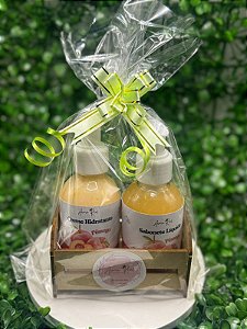 Kit Pêssego - Creme Hidratante e Sabonete Líquido
