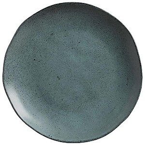Jogo de 6 Pratos Rasos Porto Brasil Petroleum Orgânico 26,5cm