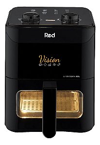 Fritadeira Elétrica Sem Óleo Air Fryer Red Vision Oven 4,5litros - 110v