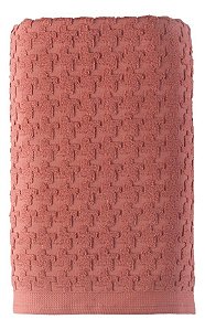 Toalha De Banho Teka Solare 100% Algodão Rosé