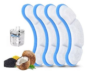 4 Pack Substituição Do Filtro De Carvão Da Fonte Para Gatos