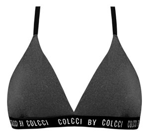 Top Sporty Com Bojo Removivel Colcci Grafite P