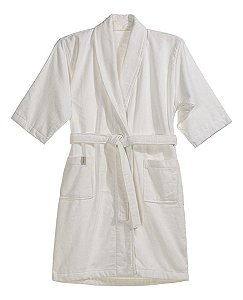 Roupão Karsten Veluto De Algodão Branco M