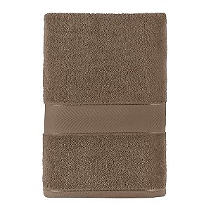 Toalha de Rosto Teka Duomo 100% Algodão Marrom