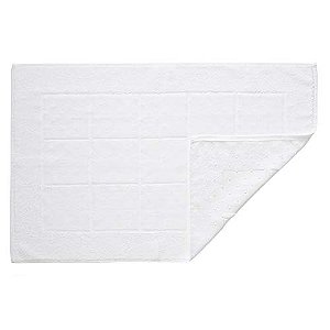 Toalha de Piso Teka Lucca 100% Algodão 700gm² Branca