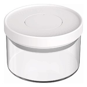 Pote Mantimentos Hermético Vidro Fechamento Pressão 350ml