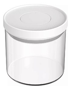 Pote Mantimentos Hermético Vidro Fechamento Pressão 700ml