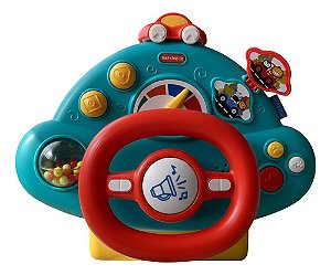 Brinquedo Volante Atividades Unik Musical Infantil +18 Meses