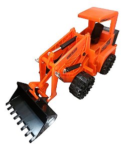 Trator Brinquedo Controle Remoto Recarregavel Pá Sobe Desce