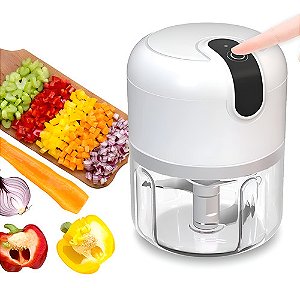 Mini Processador De Alimentos Elétrico Triturador