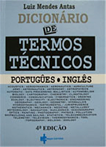 DICIONÁRIO DE TERMOS TÉCNICOS PORTUGUÊS-INGLÊS