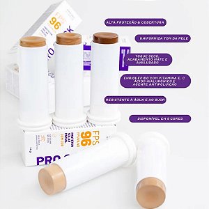 Protetor Solar Pro Stick FPS 96 c/ Cor Pink Cheeks 14g