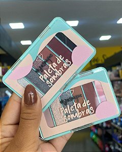 Paleta de Sombras 6 Cores Jasmyne