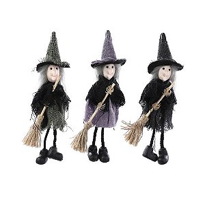 Bruxinhas Isobell, Darlene e Délia 22,5cm - Kit com 3 Un