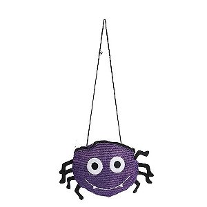 Bolsinha Aranha Roxo - 1 Un